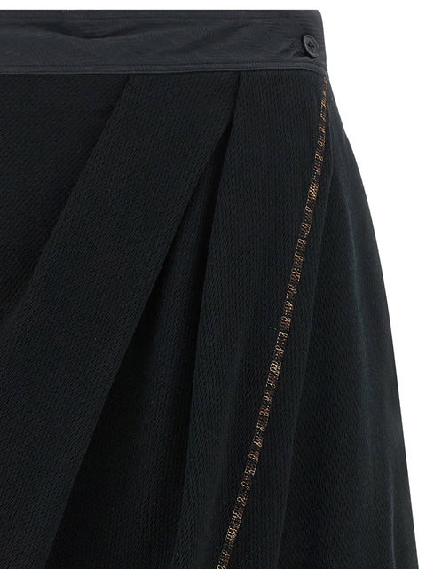 Kiko Kostadinov Petrel Culotte Bermuda Shorts