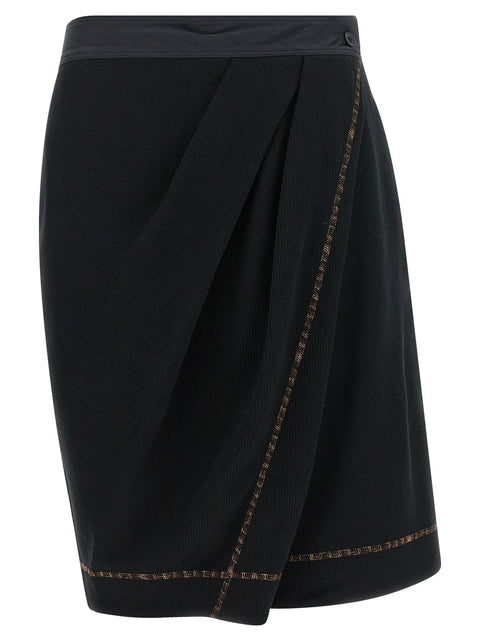 Kiko Kostadinov Petrel Culotte Bermuda Shorts