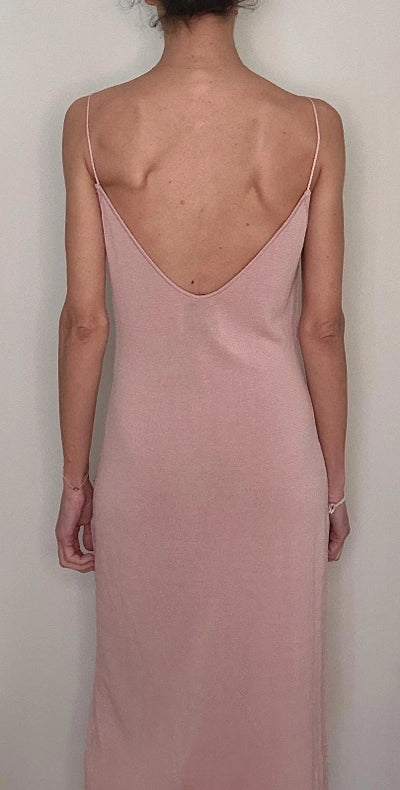 Kira Knitted Lining Dress-Dress-Leap Concept-S-Pink-Urbanheer