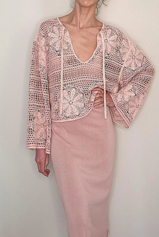 Kira Knitted Lining Dress-Dress-Leap Concept-S-Pink-Urbanheer