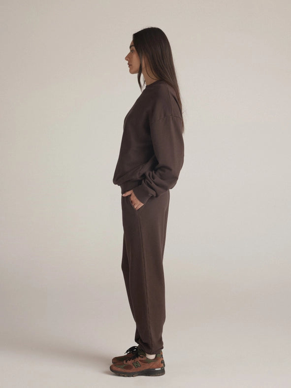 Kira Sweatshirt ESPRESSO-Sweatshirt-CLYQUE-XS-Urbanheer