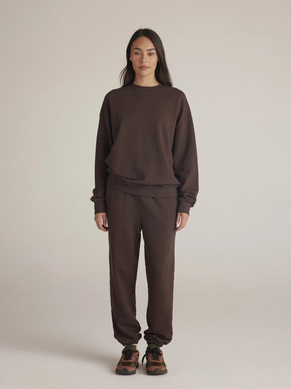 Kira Sweatshirt ESPRESSO-Sweatshirt-CLYQUE-XS-Urbanheer