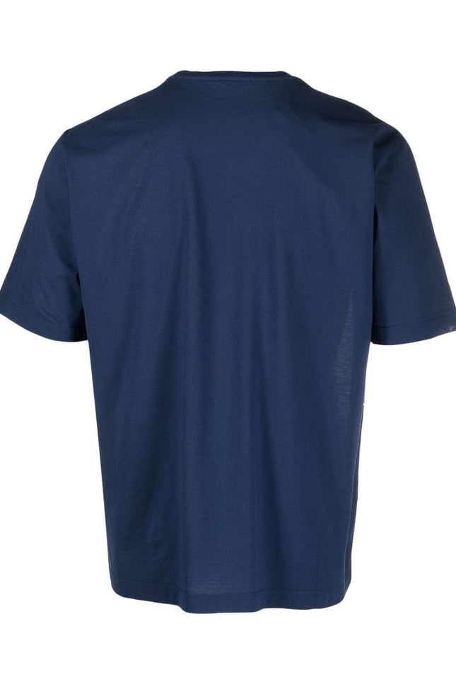 Kired T-Shirts And Polos Blue-men > clothing > topwear-Kired-Urbanheer