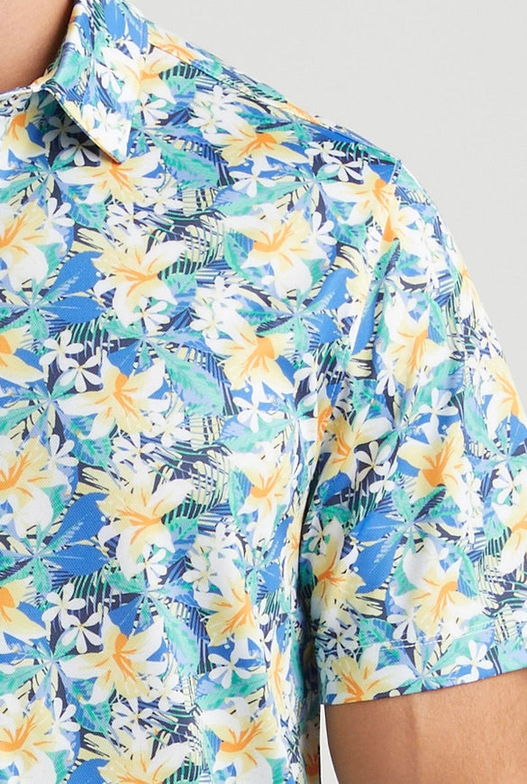 Kirk-Clothing Polo-Bermuda Sands-S-Paradise Green-Urbanheer