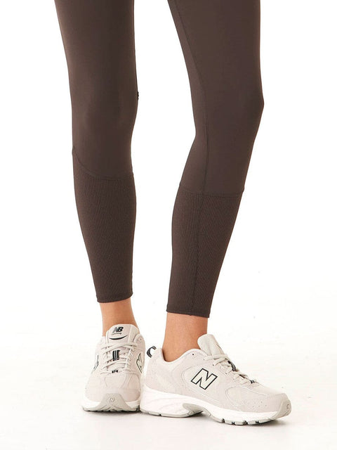 Kirstin High Rise Full Length Rib Mix Legging