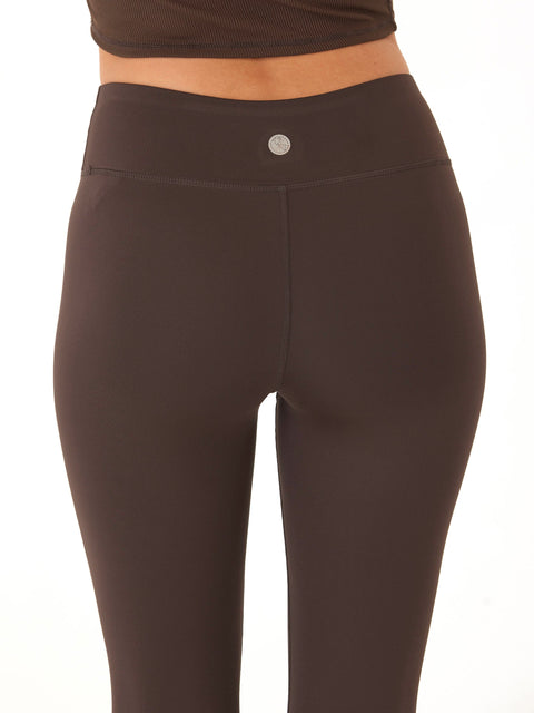 Kirstin High Rise Full Length Rib Mix Legging