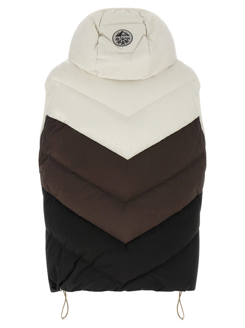 Kiton Chevron Stitching Padded Vest