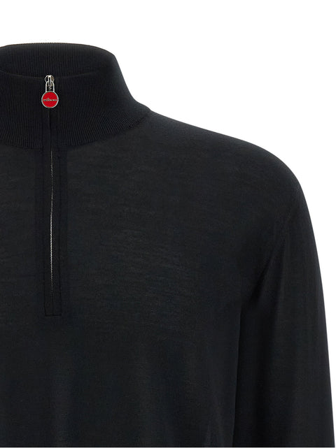 Kiton Half-zip Sweater