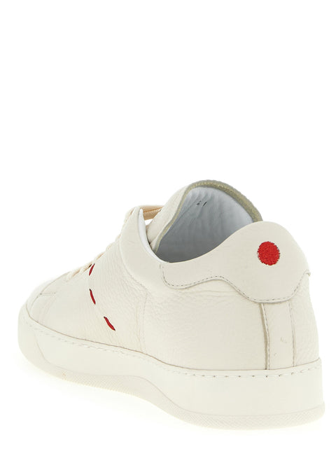 Kiton Leather Sneakers