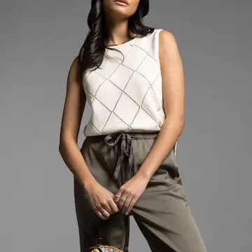 Knit Cotton Tank- Alma Tank