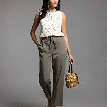 Knit Cotton Tank- Alma Tank