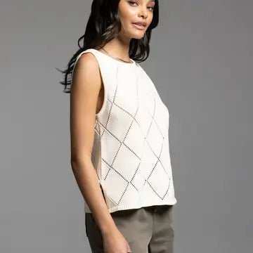 Knit Cotton Tank- Alma Tank