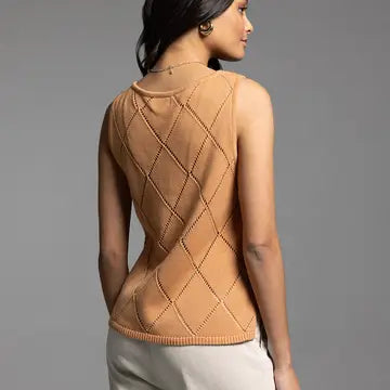 Knit Cotton Tank- Alma Tank