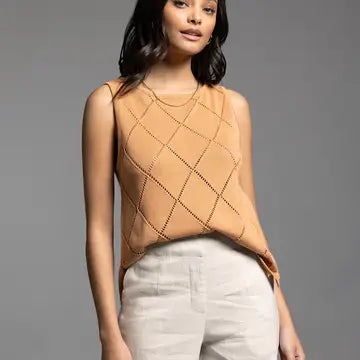 Knit Cotton Tank- Alma Tank