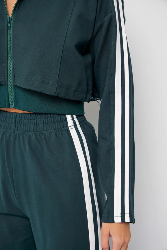 Knit Jacket and Track Pants-Set-RIVIR-S-HUNTER GREEN-Urbanheer