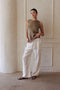 Knit Sweater Ramie Cotton See Through Tank Top Moss-Tank Top-a.ren-S-Moss-Urbanheer