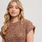 Knit Sweater Short Sleeved Pullover MOCHA-Pullover-Bluivy-S-MOCHA-Urbanheer
