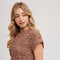 Knit Sweater Short Sleeved Pullover MOCHA-Pullover-Bluivy-S-MOCHA-Urbanheer