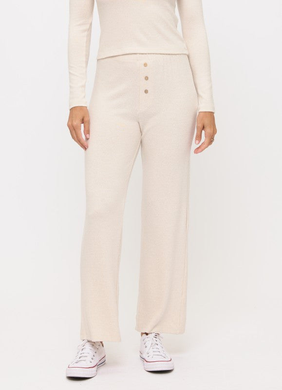 Knitted Straight Leg Pants-0