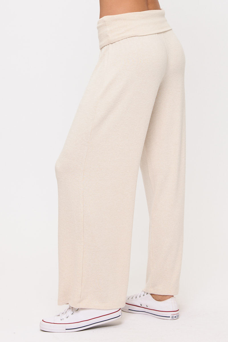 Knitted Wide Leg Pants-2