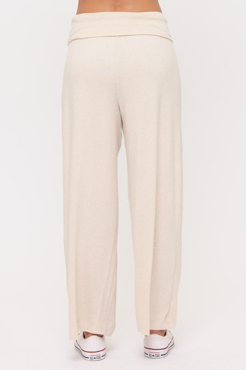 Knitted Wide Leg Pants-3