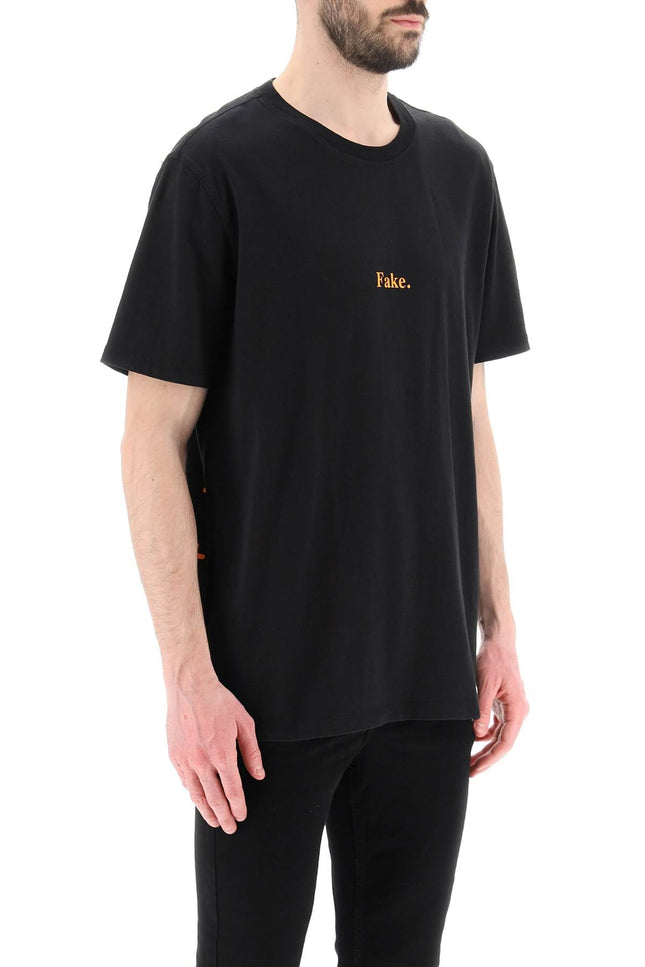 Ksubi 'fake' t-shirt - Black-clothing-Ksubi-Urbanheer
