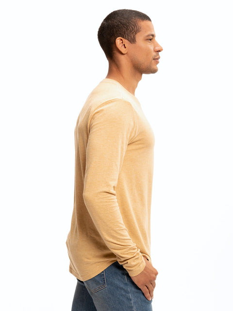 Kye Triblend Long Sleeve Crew