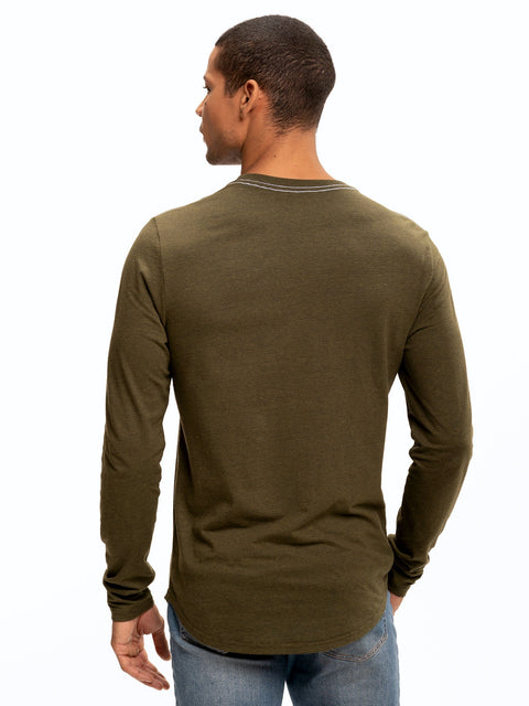 Kye Triblend Long Sleeve Crew
