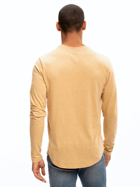 Kye Triblend Long Sleeve Crew
