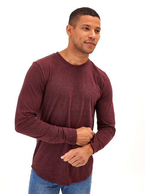 Kye Triblend Long Sleeve Crew