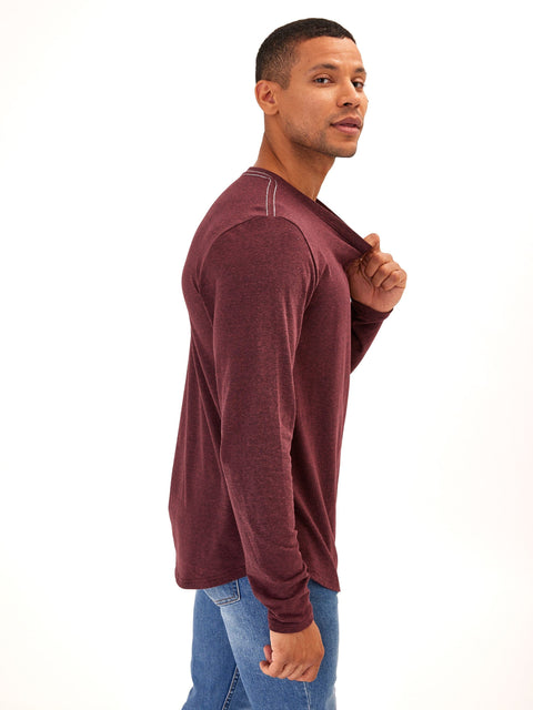 Kye Triblend Long Sleeve Crew