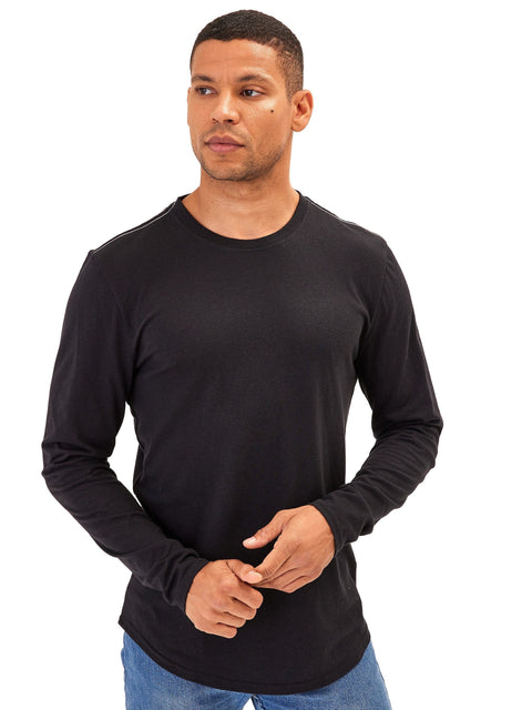 Kye Triblend Long Sleeve Crew