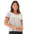 Kylah Comfort Jersey Ringer Tee