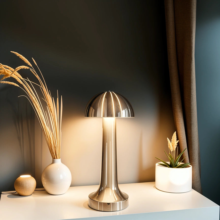 Kyoto Table Lamp-Table Lamp-NUMI Lamps-Gold-Urbanheer