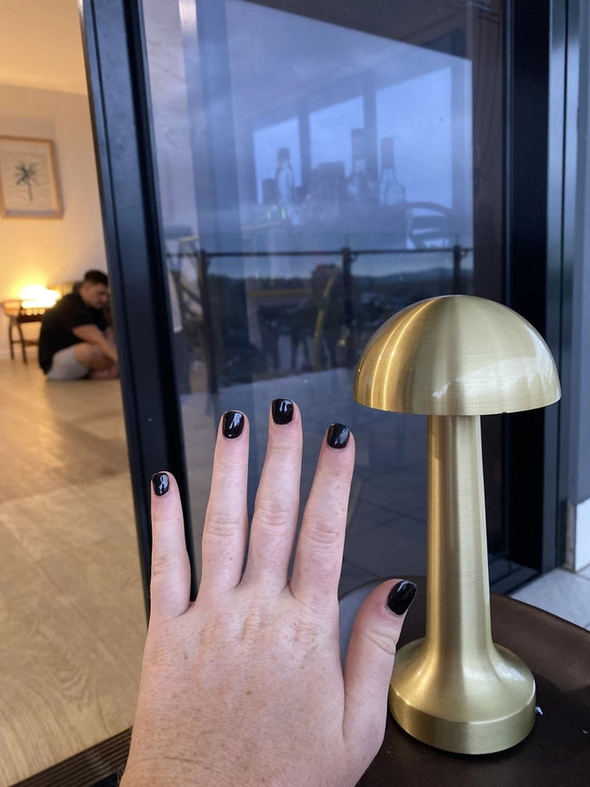 Kyoto Table Lamp-Table Lamp-NUMI Lamps-Gold-Urbanheer