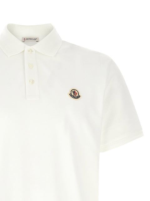 Moncler Logo Patch Polo Shirt