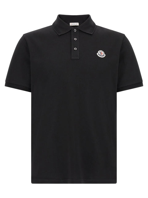Moncler Logo Patch Polo Shirt
