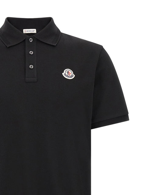 Moncler Logo Patch Polo Shirt