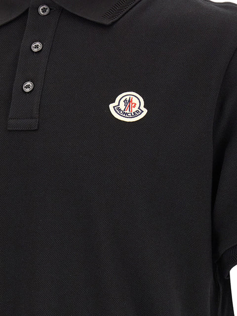 Moncler Logo Patch Polo Shirt