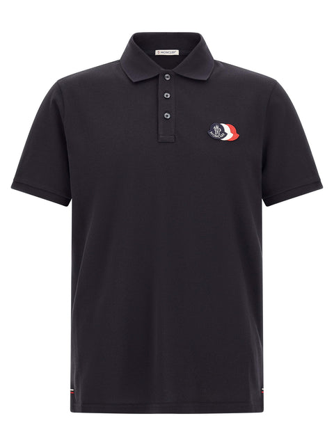 Moncler Triple Logo Polo Shirt
