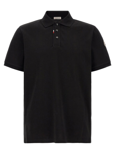 Moncler Tricolor Detail Polo Shirt