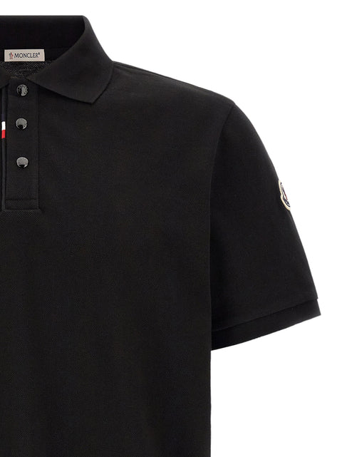 Moncler Tricolor Detail Polo Shirt