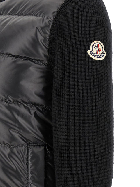 Moncler Padded Cardigan With Hood