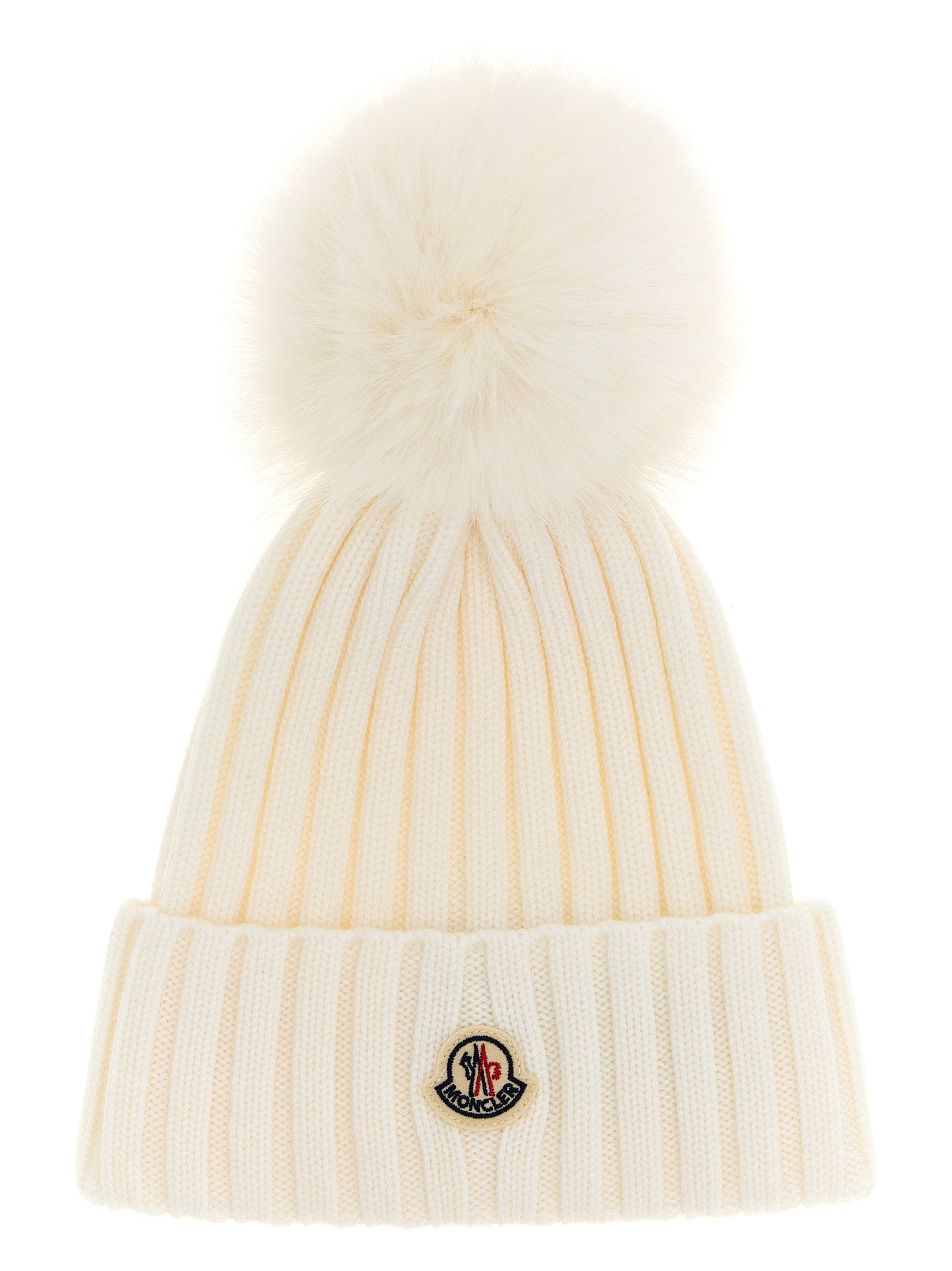 Moncler Pompon Wool Beanie
