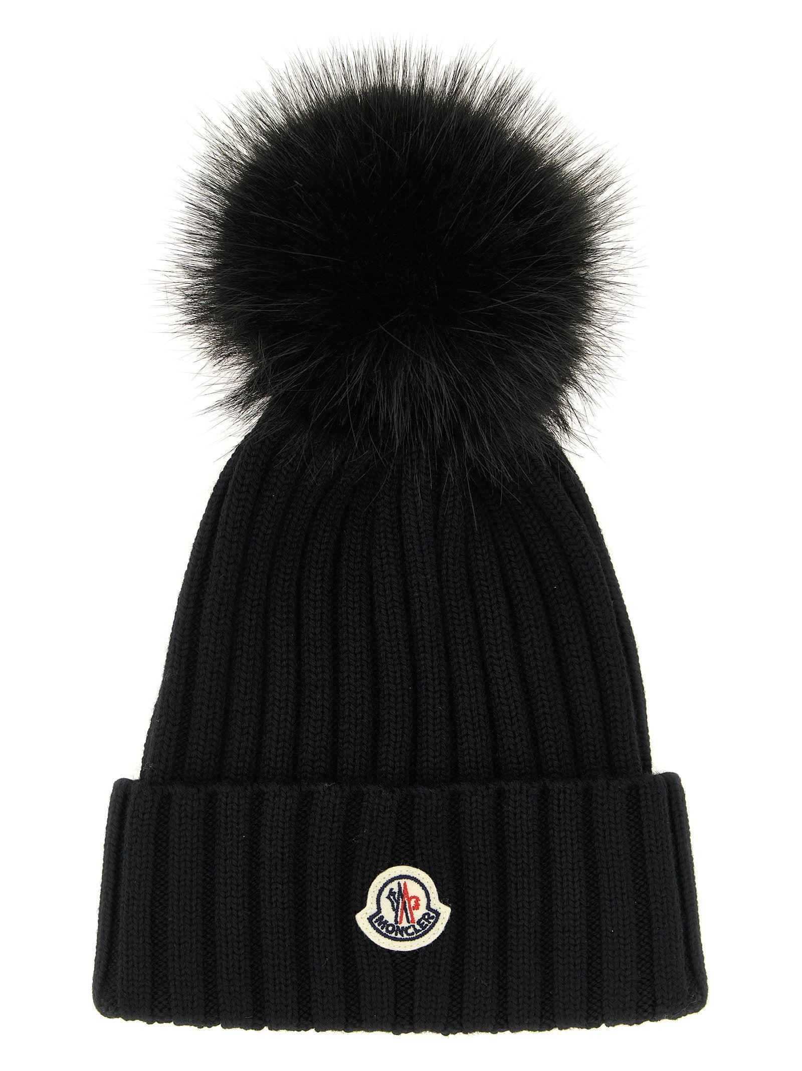 Moncler Pompon Wool Beanie