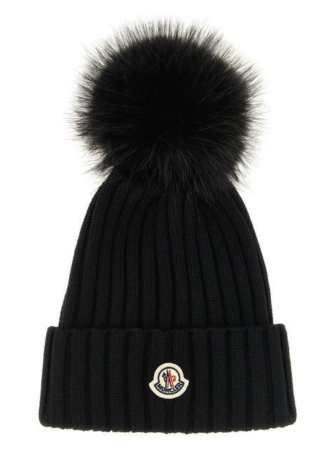 Moncler Pompon Wool Beanie