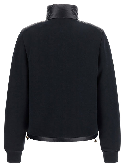 Moncler Two-material Padded Cardigan