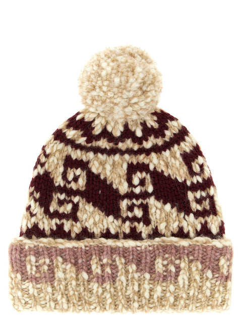 Moncler Grenoble Multicolor Pon Pon Beanie