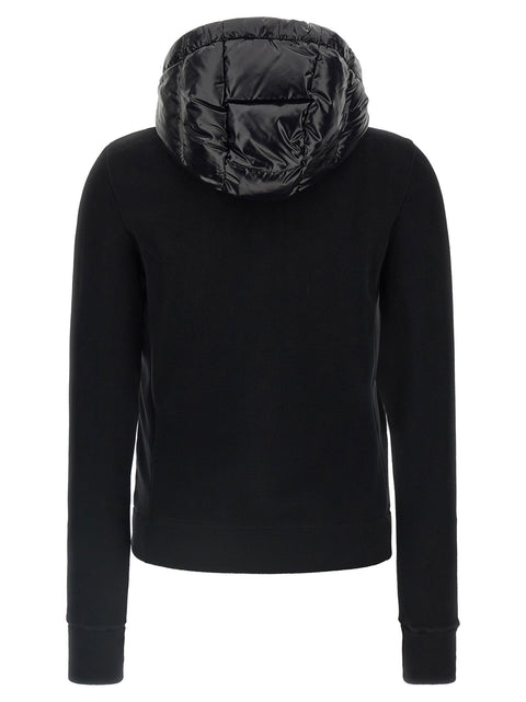 Moncler Grenoble Padded Cardigan With Hood And Zip