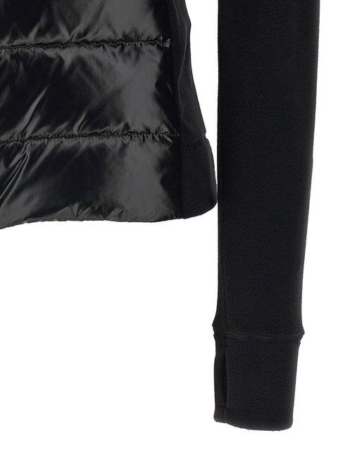 Moncler Grenoble Padded Cardigan With Hood And Zip